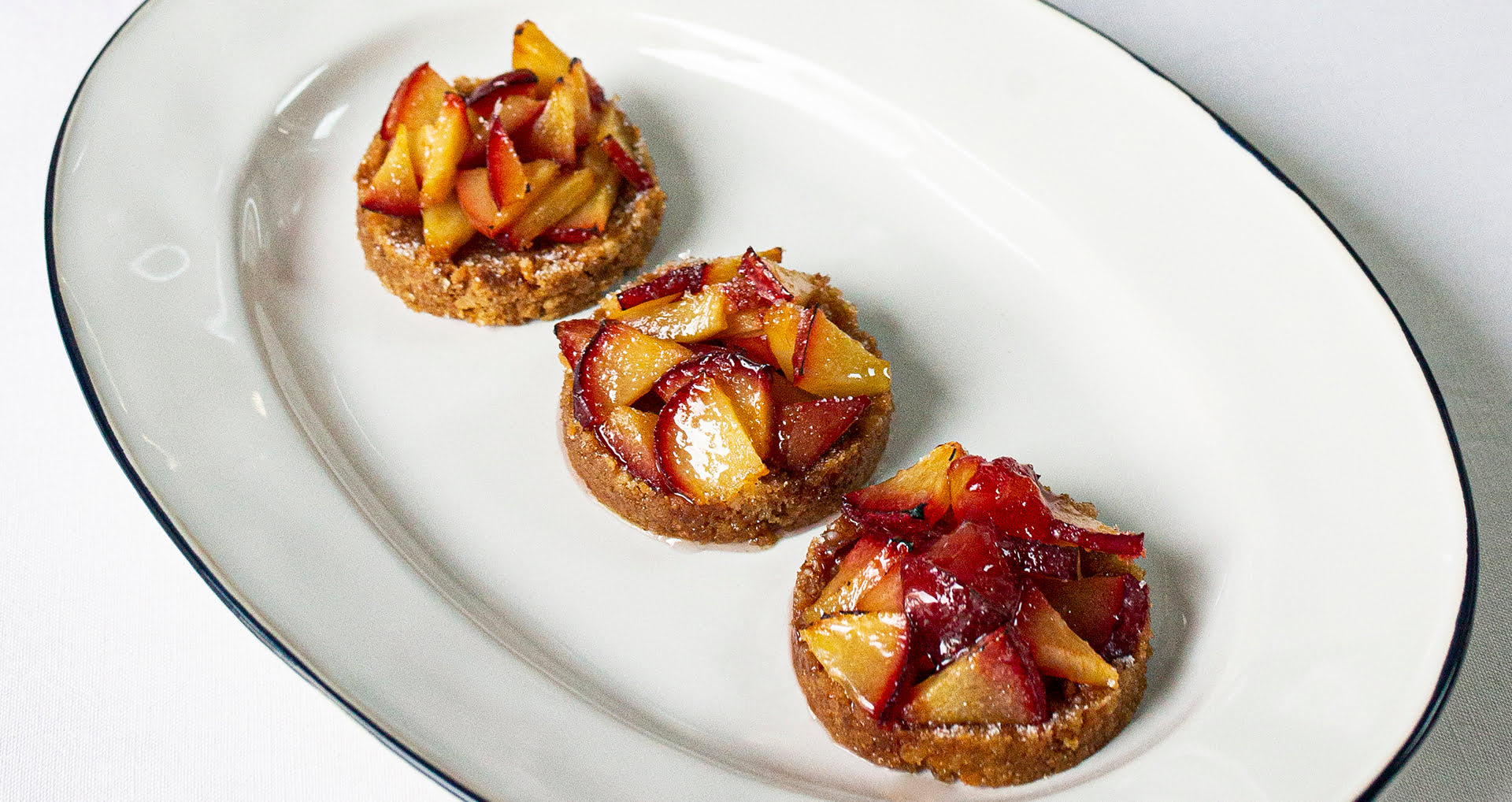 cherry plum tart - tarte aux mirabelles - millésimé 2013 champagne mumm