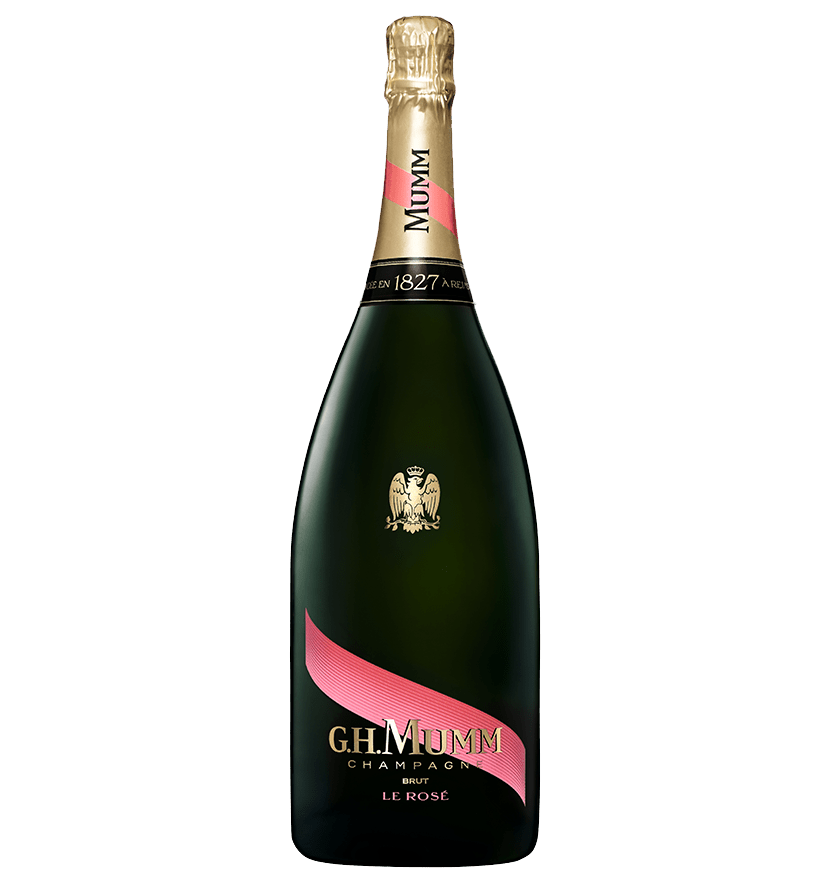 Champagne Mumm Le Rose. Buy champagne on-line. Smartbites