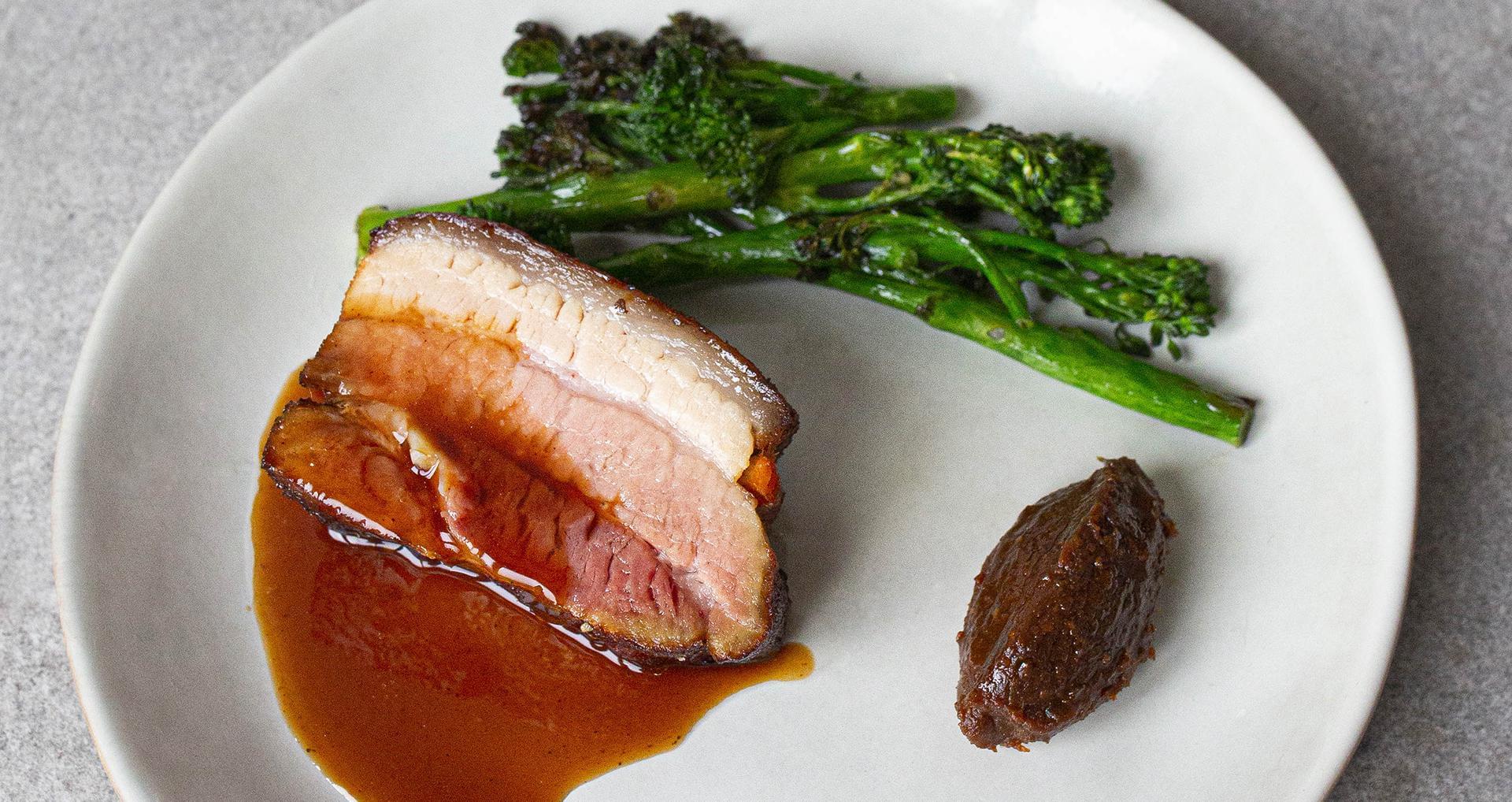 pork breast & shiitake miso banner image taste explorer