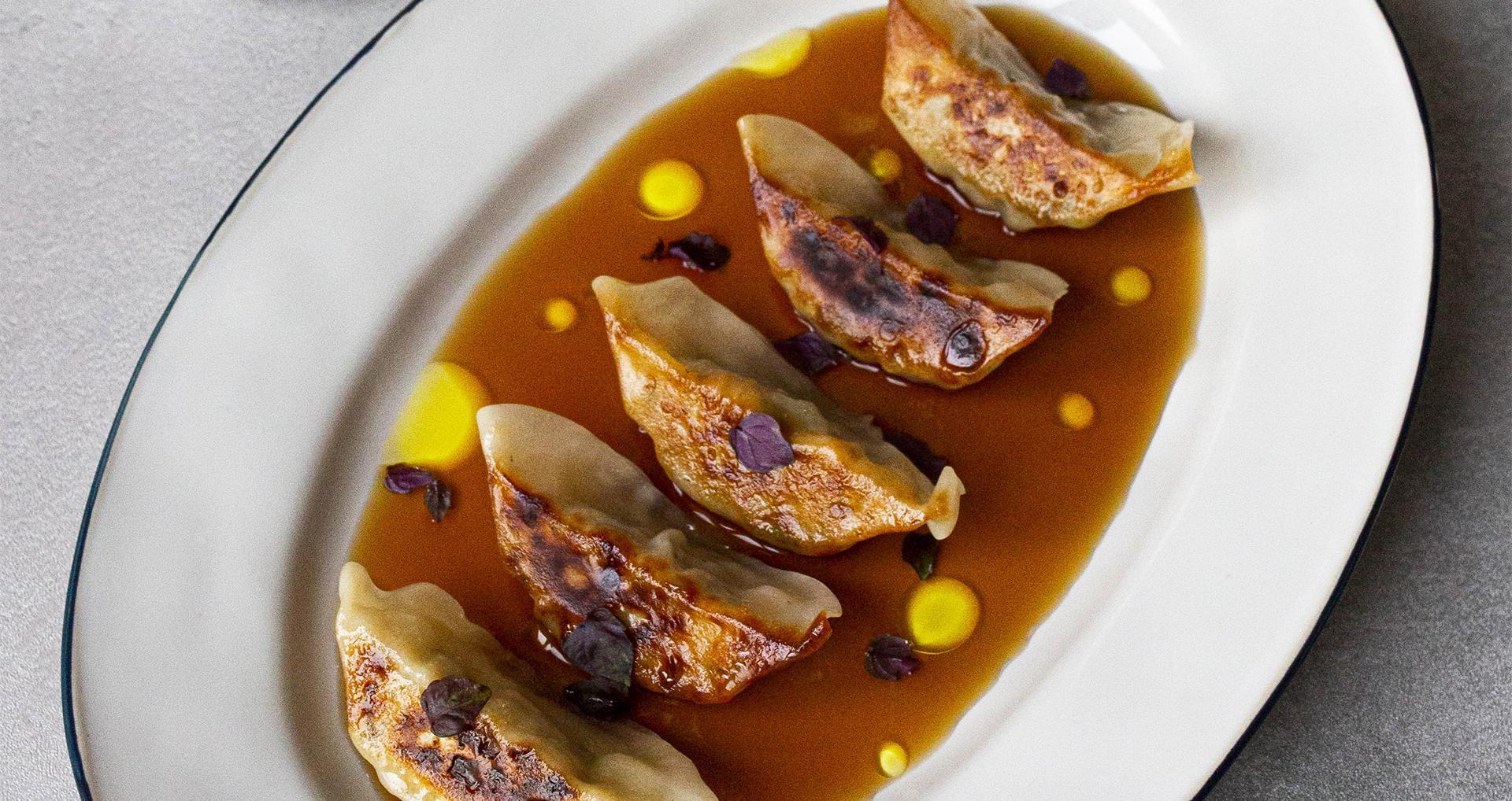 prawn gyoza banner image taste explorer