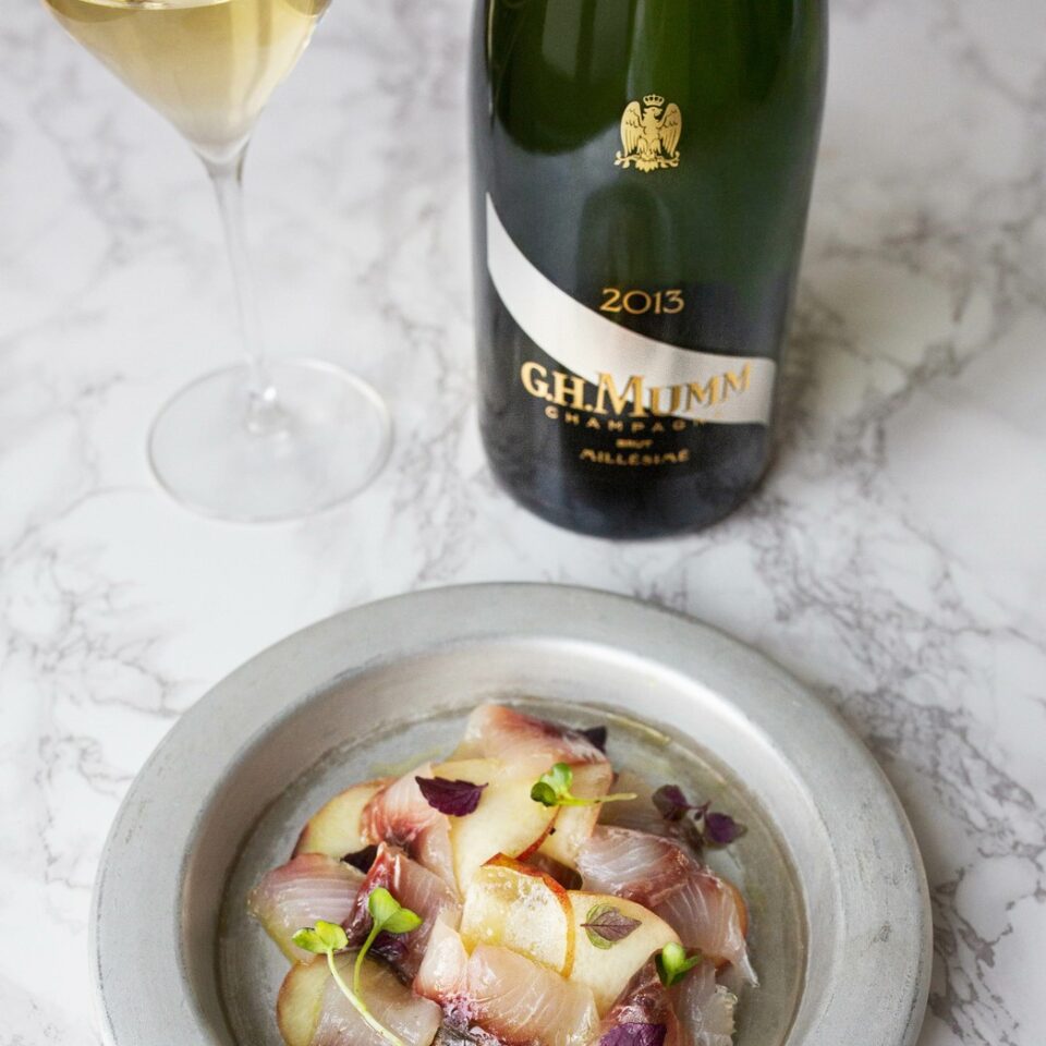mullet crudo recipe portrait deature image taste explorer