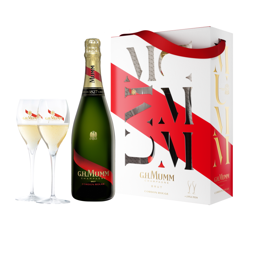 Caja de regalo Cordon Rouge 2 copas