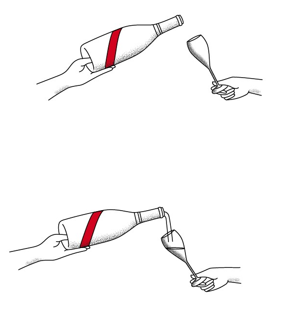 ouvrir une bouteille