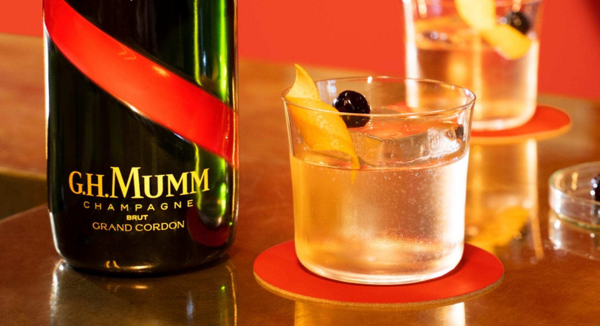 Cocktail Champagne Old Fashioned