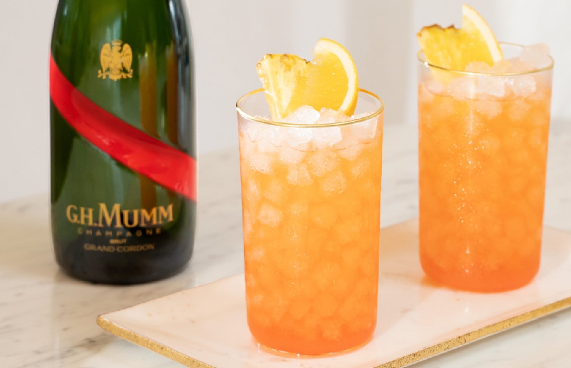 Champagne punch