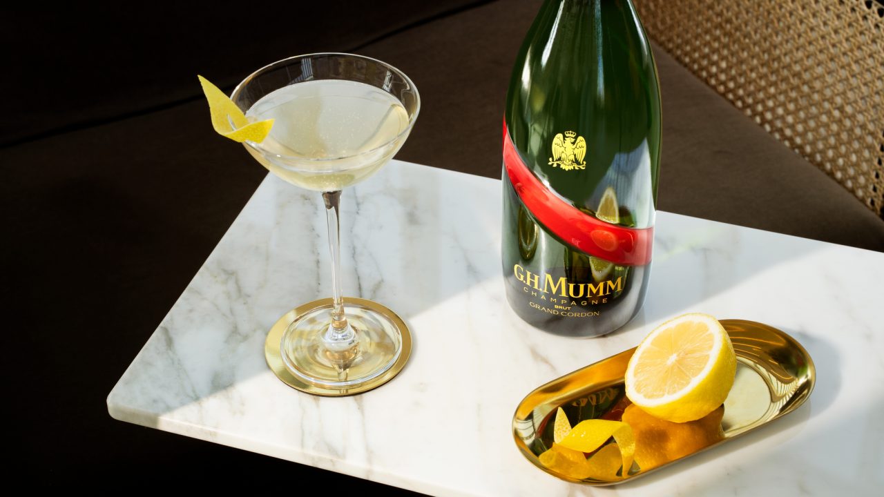 Best Mumm champagne cocktail recipes G.H.Mumm