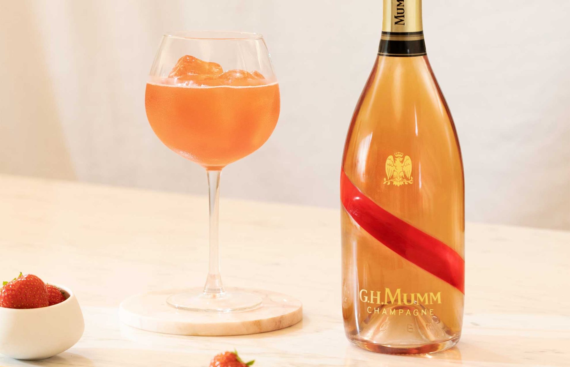 Rosé strawberry