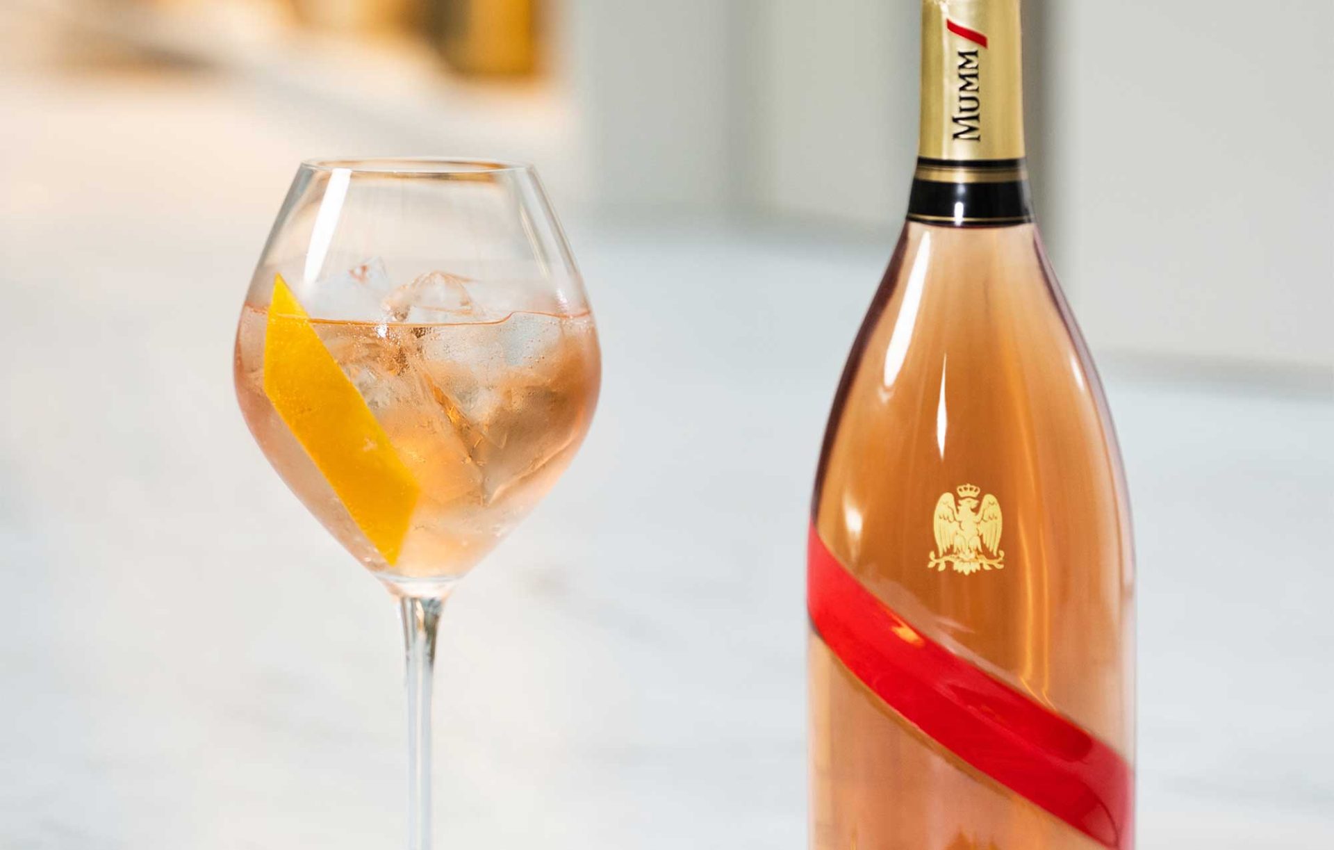 Rosé summer bracer