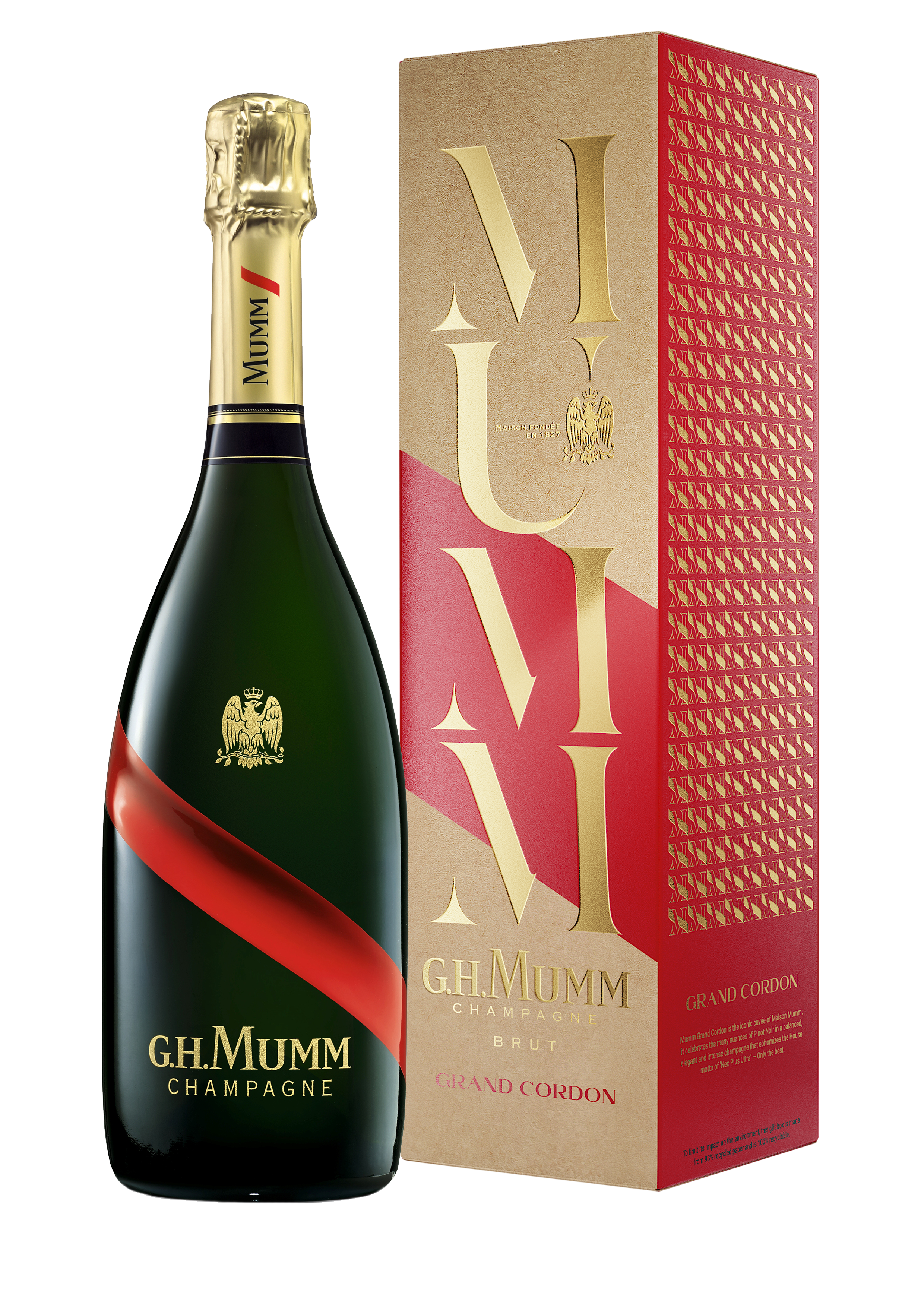 Champagne G.H. Mumm Reveals Its Very First Eco-Designed Box - Falstaff