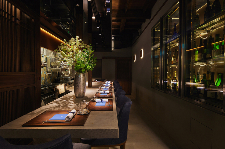 the restaurant