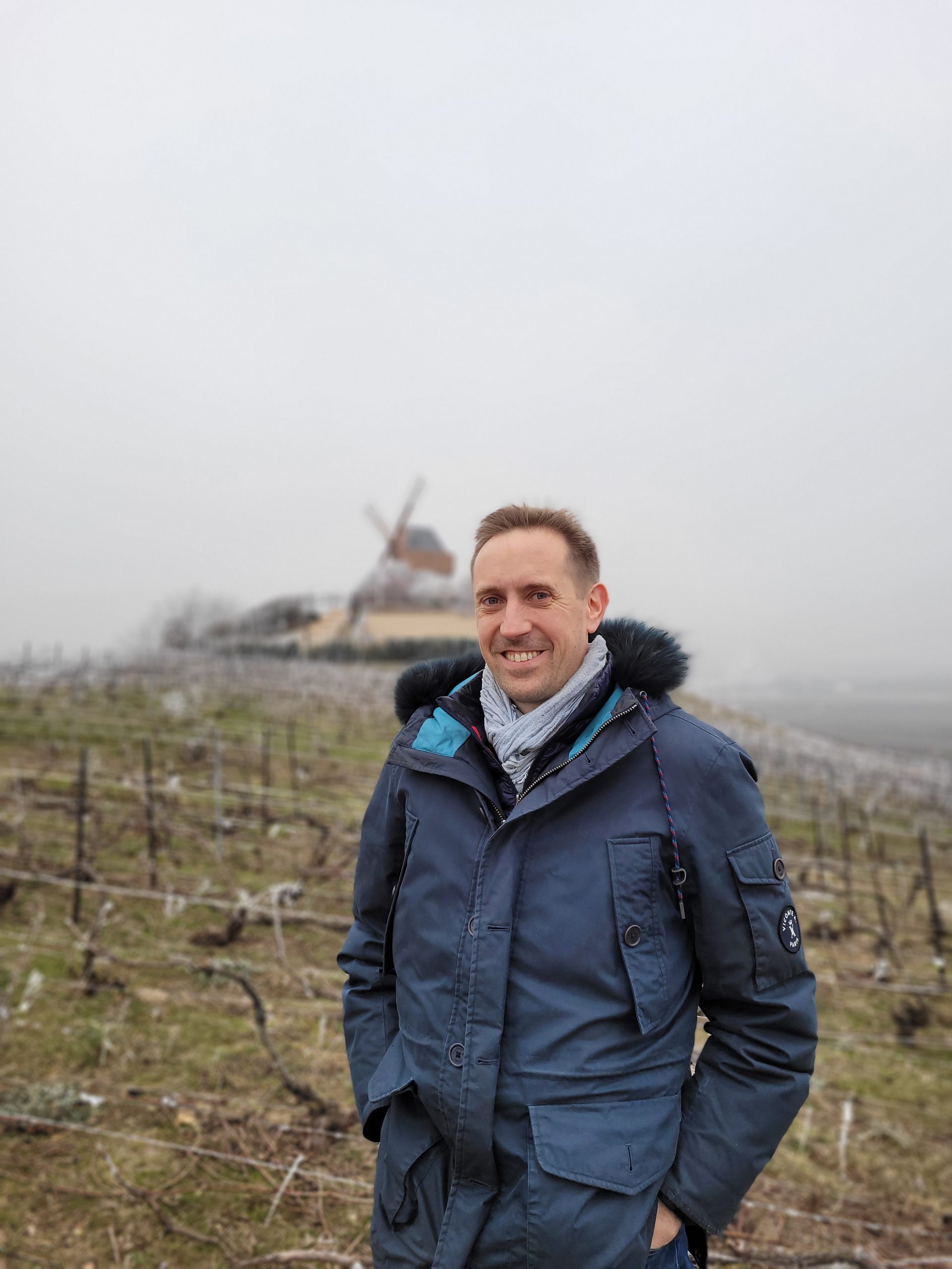 the new face of maison mumm Cellar master Yann munier. G.H.Mumm