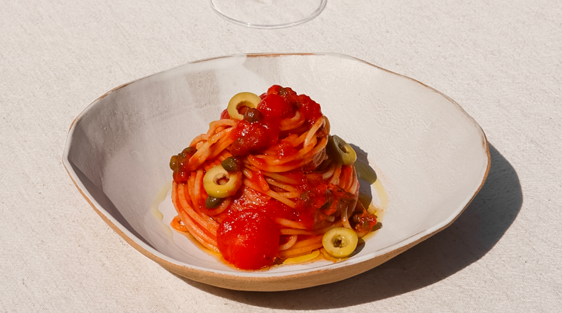 Linguine alla puttanesca et cordon rouge