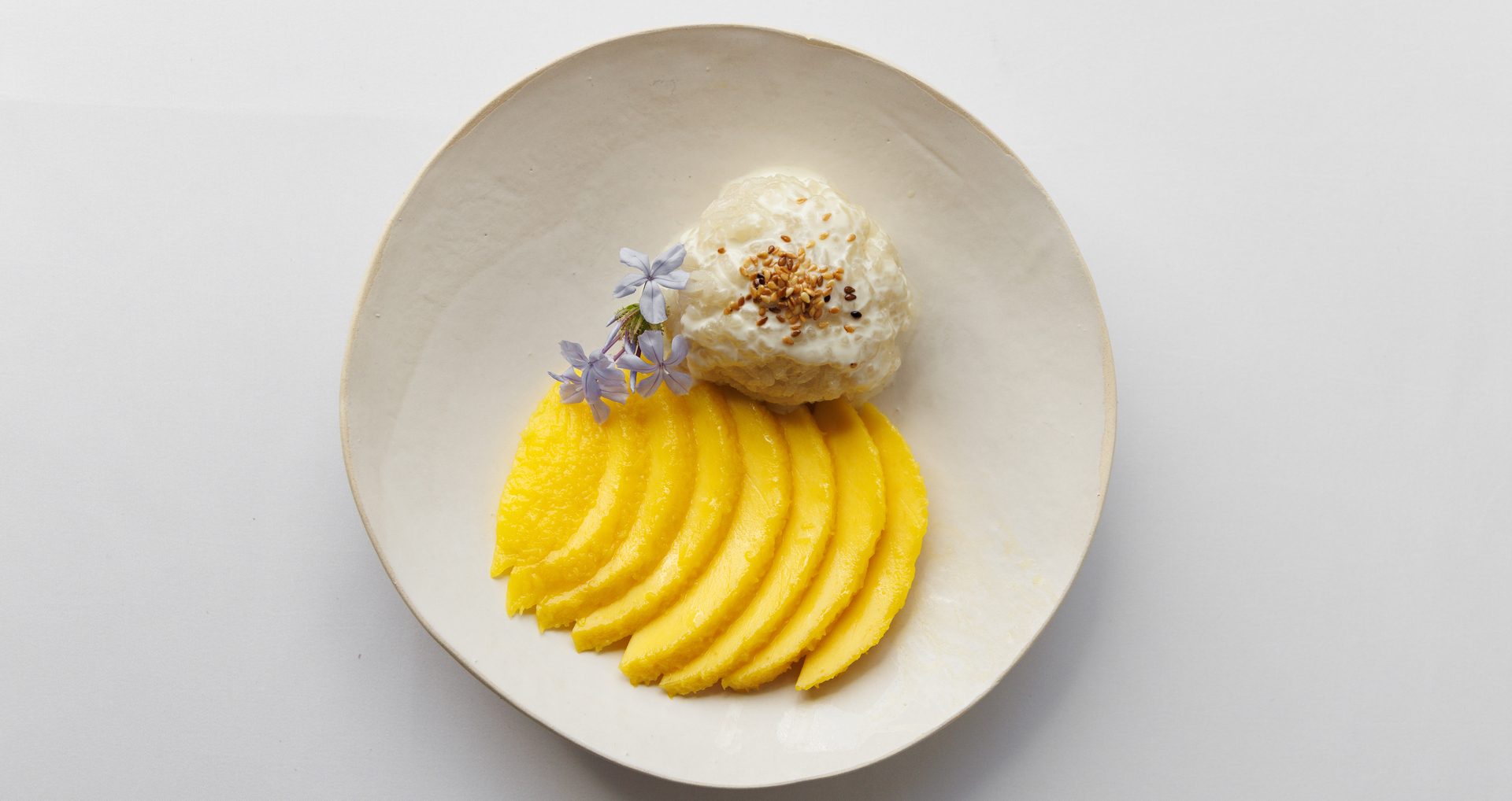 mango sticky rice - spring summer dessert mumm champagne cordon rouge pairing