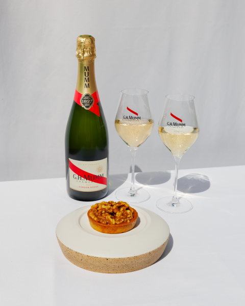 Tartelette aux noix caramélisées & sirop d’érable