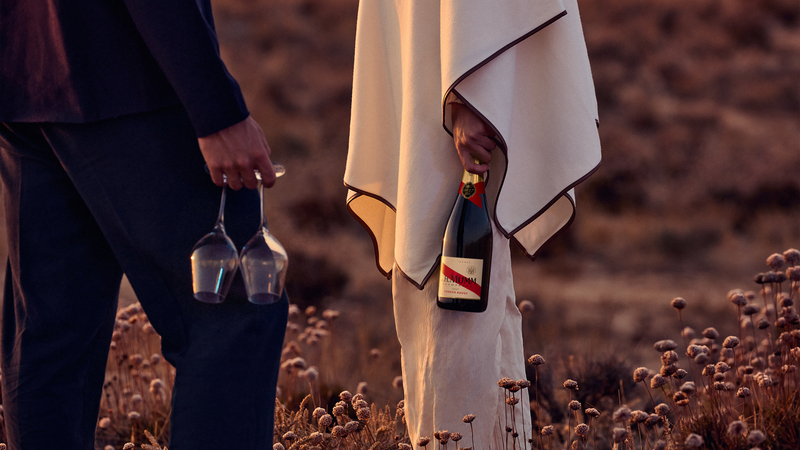 output.auto – champagne couple dinner