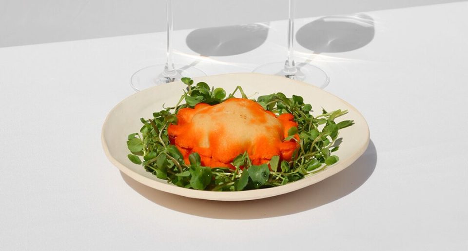 Tielle calamar safran