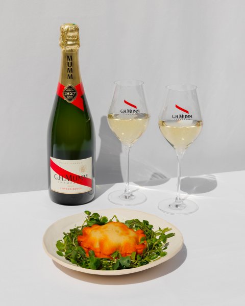 Tielle au calamar & safran