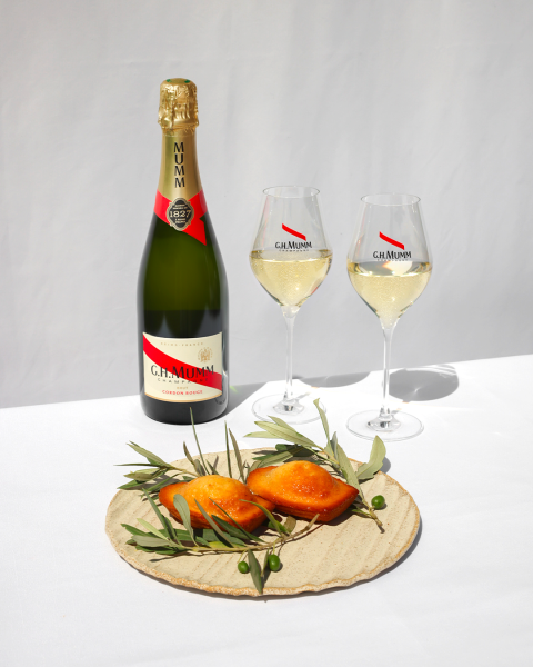 Madeleines au miel et huile d’olive