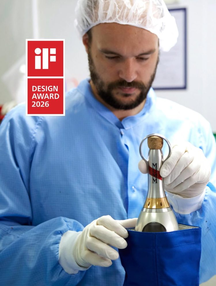 Mumm Cordon Rouge Stellar - If design award winner